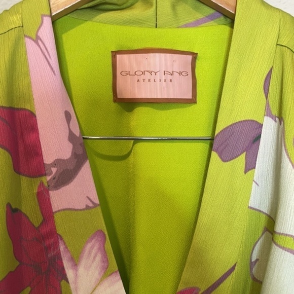Glory Ang Passion Flower Kimono Wrap Dress - Picture 12 of 16